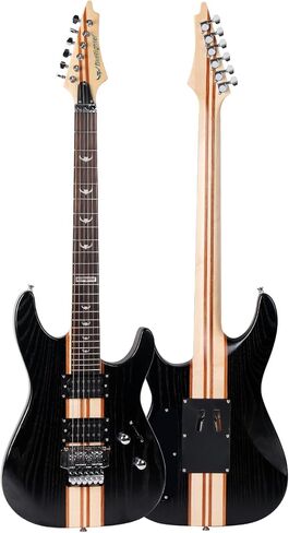 Elem Electric Guitar Kit 39 Inch Full Size,6 Extra String, Picks, Gig Bag, Shoulder Strap, Cable D-300 in Saudi Arabia