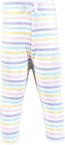 Hudson Baby Infant Girl Cotton Pants and Leggings, Valentine Hearts, 3T in Kuwait