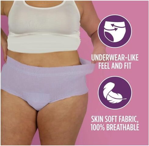 Assurance Women's Maximum Absorbency Incontinence Underwear, XL Size, 72 Count in Saudi Arabia