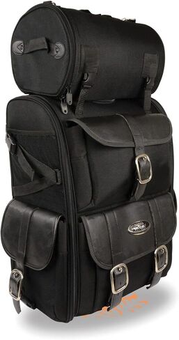 Milwaukee Performance SH67301 X-Large Black Textile 2-Piece Touring Motorcycle Pack - One Size in Saudi Arabia