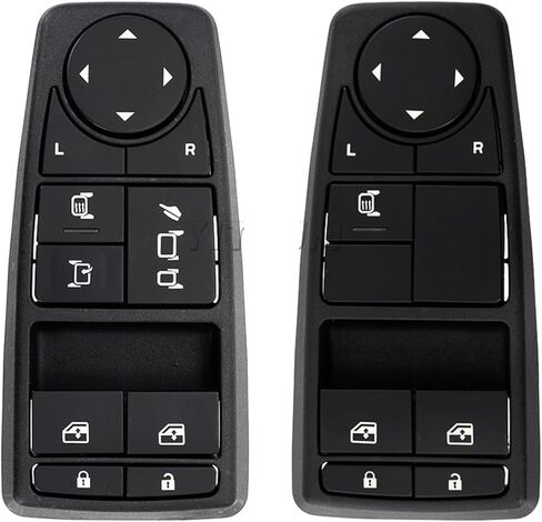 81258067109 81258067092 81258067107 مفتاح التحكم في نافذة الطاقة الكهربائية 24 فولت 1 قطعة (81258067092) in Saudi Arabia