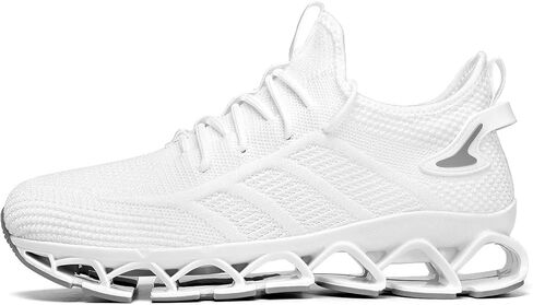 Men's Breathable Walking Shoes Non Slip Casual Sport Tennis Running Shoes Athletic Gym Blade Fashion Sneakers in Saudi Arabia