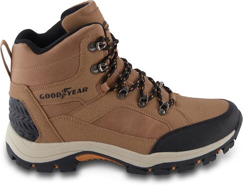 حذاء Goodyear الرجالي للمشي لمسافات طويلة، حذاء هاميلتون مقاوم للماء وخفيف الوزن وعالي الجودة، حذاء متين للثلج in Saudi Arabia