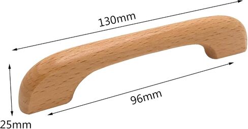 Wood Drawer Knobs Pulls Handles, Wooden Handles Pull,4pcs Drawer Handle Knobs,Pulls Cupboard Door Knob with Screws in Saudi Arabia
