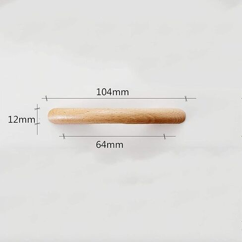 Wood Drawer Knobs Pulls Handles, Wooden Handles Pull,6 pcs Wardrobe Pulls Bow Shaped Handle Log Drawer Handle Pull in Saudi Arabia