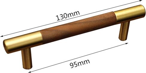 Wood Drawer Knobs Pulls Handles, Wooden Pull,Drawer Handle Pull,Solid Brass Walnut Handle Cabinet Doors Handles in Saudi Arabia