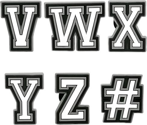 مجموعة من 35،42،50،80 قطعة من زينة الأحذية ذات الأشكال المختلفة من مادة PVC لتزيين الأحذية in Kuwait