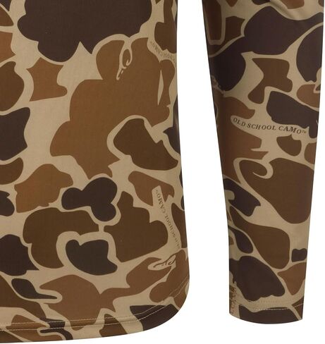 تي شيرت Drake Waterfowl للشباب للجنسين EST Camo Performance DW1905 للاستخدام الخارجي بعامل حماية من أشعة الشمس 50+ خفيف الوزن وأكمام طويلة in Saudi Arabia
