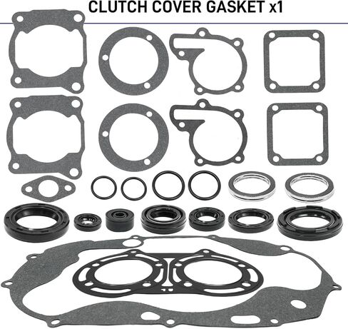 Clutch Assembly & CNC Basket & Friction Steel Plates Pusher Kit Compatible with Yamaha Banshee 350 YFZ350 1987-2006 RZ350 1984-1985 in Saudi Arabia
