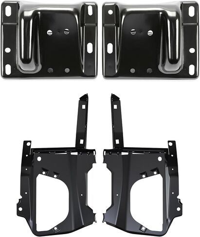 KUAFU Front Bumper Bracket Set Compatible with 2010-2018 Dodge Ram 2500 3500 Pickup Replacement for 8064329AD 68064329AB CH1042107 CH1043107 68196251AA Bumper Mount Support - 4Pcs (2 Packages) in Saudi Arabia