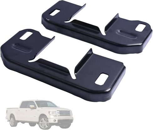زوج واحد من دعامة المصد الأمامي FO1066177 9L3Z5D059AA متوافق مع Ford F-150 2009-2014│Lincoln Mark LT 2010-2014 استبدل 9L3Z5D058AA FO1067177 مسحوق فولاذي أسود مطلي in Saudi Arabia