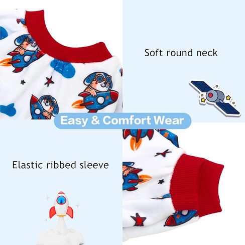 ملابس بيجامات للهالوين مصنوعة من الصوف للكلب من CuteBone ملابس الجرو جامي ملابس الحيوانات الأليفة والقطط لتشيهواهوا يوركي فرينشيز P311M in Kuwait