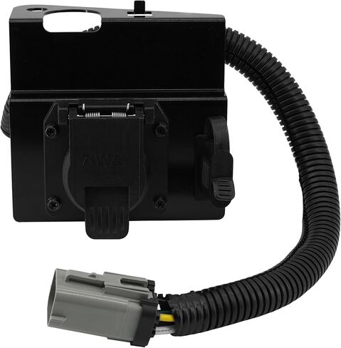 4 & 7 Pin Trailer Tow Wiring Harness Plug Assembly Compatible with 1999-2001 Ford F250 F350 Super Duty, Replace YC3Z-13A576-CA in Saudi Arabia