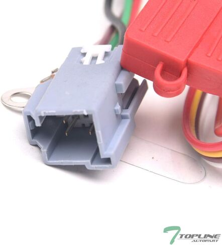 7422447047067 Compatible with 2005-2006 Chevy Equinox / 2006 Pontiac Torrent Trailer Hitch 4 Way Flat Wiring Harness T-Connector in Kuwait