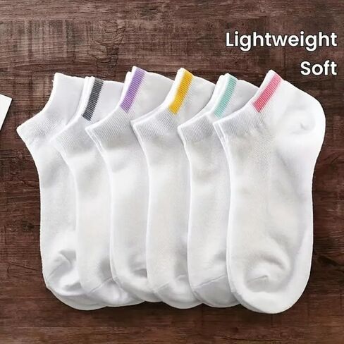 6 pairs of sports socks, soft and lightweight low-cut socks in Saudi Arabia