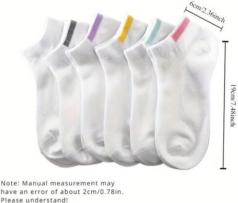 6 pairs of sports socks, soft and lightweight low-cut socks in Saudi Arabia