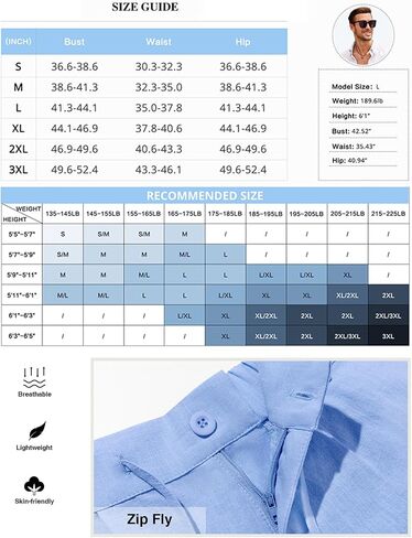 Mens Casual Linen Cotton Pants Elastic Waist Drawstring Lightweight Pants Loose Fit Trousers in Saudi Arabia