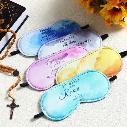 50 Pcs Christmas Eye Masks Bulk Sleep Eye Cover for Women Christmas Sleepover Party Favors Snowman Santa Claus Penguin Mask for Xmas Gifts in Saudi Arabia