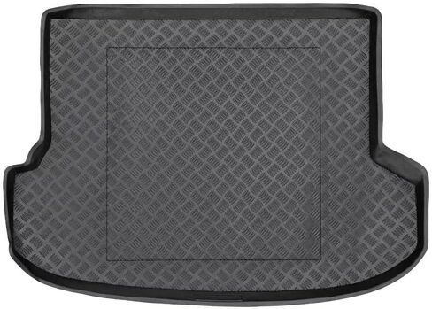 Rezaw-Plast Cargo Trunk Mat for Lexus RX 350 RX 450h 2010-2015 - بطانة حذاء من البولي إيثيلين ملائمة حسب الطلب، بسمك 1/16 بوصة، مقاومة للماء في جميع الأحوال الجوية، حواف مرتفعة، عديمة الرائحة، مضادة للانزلاق، متينة باللون الأسود in Kuwait