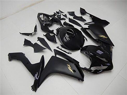 NT هدية لامعة ماتي الأسود حقن هدية تناسب ياماها 2007 2008 YZF R1 R1000 YZF-R1 مجموعة جديدة مطلية ABS البلاستيك هيكل الدراجة النارية ما بعد البيع in Saudi Arabia