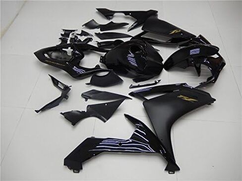 NT هدية لامعة ماتي الأسود حقن هدية تناسب ياماها 2007 2008 YZF R1 R1000 YZF-R1 مجموعة جديدة مطلية ABS البلاستيك هيكل الدراجة النارية ما بعد البيع in Saudi Arabia