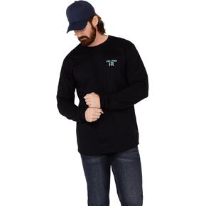 Cody James Men's Fr Back Graphic Long Sleeve Work T-Shirt - CJFRFA20K12-NVY Navy in Saudi Arabia