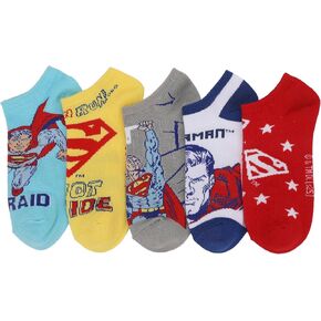 Bioworld Superman Characters Womens Ankle Socks 5 Pack in Saudi Arabia