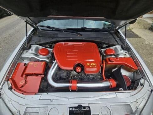 Cold Air Intake System with Heat Shield Kit + Filter RED Compatible For 11-21 Challenger/Charger/11-21 300/14-15 300C 3.6L V6 in Saudi Arabia