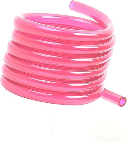 Carburetor Fuel line, 9.84ft Long 0.2" ID Fuel Vent Line Hose, Waterproof Flexible High-temperature Resistant Rubber Dirt Bike Fuel Line, Compatible with Motorcycle ATV Dirt Bike (Pink) in Saudi Arabia