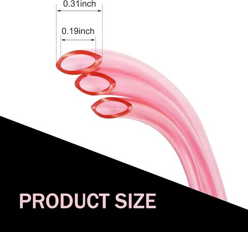 Carburetor Fuel line, 9.84ft Long 0.2" ID Fuel Vent Line Hose, Waterproof Flexible High-temperature Resistant Rubber Dirt Bike Fuel Line, Compatible with Motorcycle ATV Dirt Bike (Pink) in Saudi Arabia