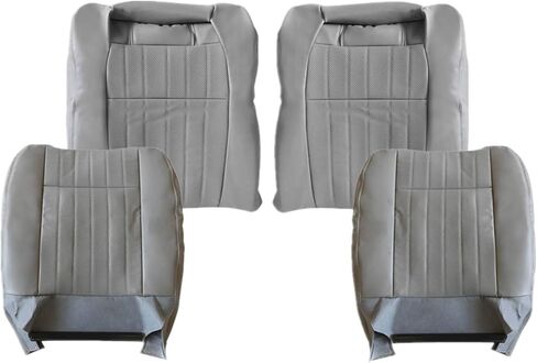 NLQR Front Driver & Passenger Side Bottom & Top Lean Back Replacement Microfiber Leather Seat Covers Compatible with Chevy Impala 1994 1995 1996 in Saudi Arabia