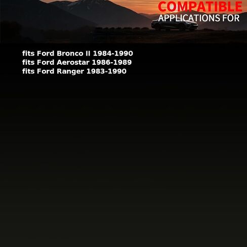 علبة نقل إخراج عمود الختم الأمامي الداخلي يناسب Ford Ranger, Aerostar, Bronco II 1983 1984 1985 1986 1987 1988 1989 1990 1 قطعة in Saudi Arabia