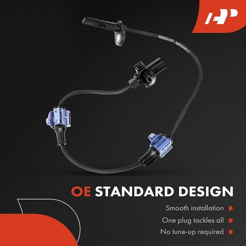 A-Premium ABS Wheel Speed Sensor Compatible with Honda Models - CR-V 2012-2016, L4 2.4L, Sport Utility, AWD - Rear Right Passenger Side, Replace# 57470-T0G-A01, 57470T0GA01 in Saudi Arabia