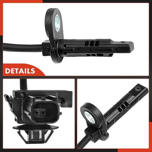 A-Premium ABS Wheel Speed Sensor Compatible with Honda Models - CR-V 2012-2016, L4 2.4L, Sport Utility, AWD - Rear Right Passenger Side, Replace# 57470-T0G-A01, 57470T0GA01 in Saudi Arabia