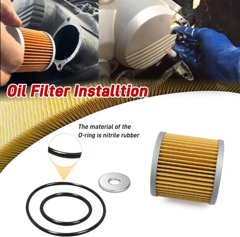 3 PCS Oil Filter Replacement Kit for KAWASAKI ATV Bayou 300/220/250 KLF220 KLF250 KLF300-C KLF300-B & Lakota 300 KEF300A OEM#16099-004 in Saudi Arabia