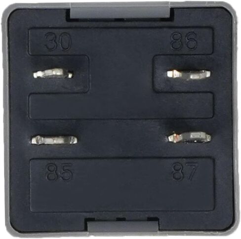 15328864 Automotive Relay 40A 12V 4-Pin SPDT for A/C Compressor, Starter & Fan Control, Multi-Purpose Relay Compatible with Silverado Impala Malibu Corvette Cobalt Sierra Yukon Canyon in Saudi Arabia