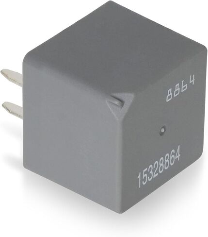 15328864 Automotive Relay 40A 12V 4-Pin SPDT for A/C Compressor, Starter & Fan Control, Multi-Purpose Relay Compatible with Silverado Impala Malibu Corvette Cobalt Sierra Yukon Canyon in Saudi Arabia