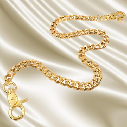 Pants Wallet Chain for Men Women Boy Girl,Heavy Duty Pocket Chain Metal Wallet Keychain Jean Punk in Saudi Arabia