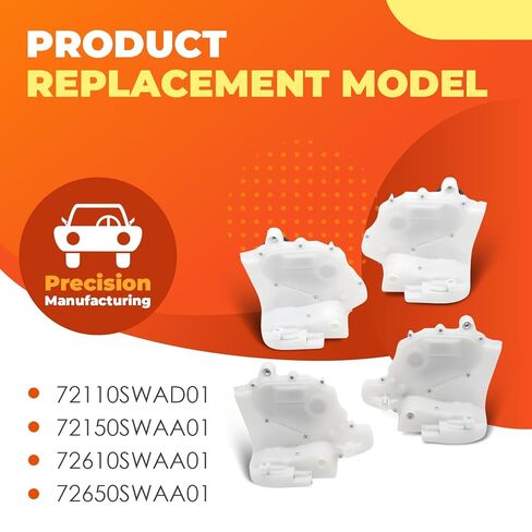 4 قطعة الجبهة الخلفية اليمنى اليسرى مزلاج قفل الباب المحرك متوافق مع CRV EX EXL LX 2007-2011 72150-SWA-A01 72150SWAA01 in Kuwait