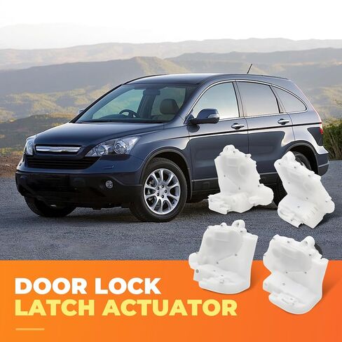 4 قطعة الجبهة الخلفية اليمنى اليسرى مزلاج قفل الباب المحرك متوافق مع CRV EX EXL LX 2007-2011 72150-SWA-A01 72150SWAA01 in Kuwait