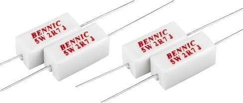 5PCS 5W SQP 5W Cement Resistance Divider Fever Speaker Audio Accessories(1.0R) in Saudi Arabia
