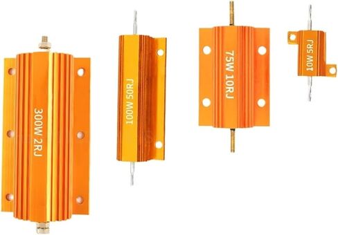 300W الألومنيوم الطاقة معدن شل حالة Wirewound المقاوم 0.1R ~ 100R 0.1R 0.5R 1R 2R 2.5R 3R 4R 5R 6R 8R 10R 20R 50R 100R أوم (10R) in Saudi Arabia