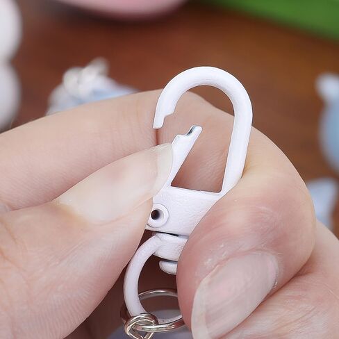 Halloween Luminous Ghost Keychain Cartoon Cute Resin Pendant Keyring Backpack Charms in Saudi Arabia
