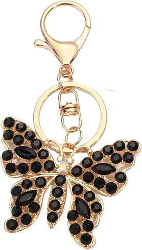 Butterfly Keychain Suitable for The Decoration of Bags Wallets Mobile Phones and Headphones Keyring Decoration in Saudi Arabia