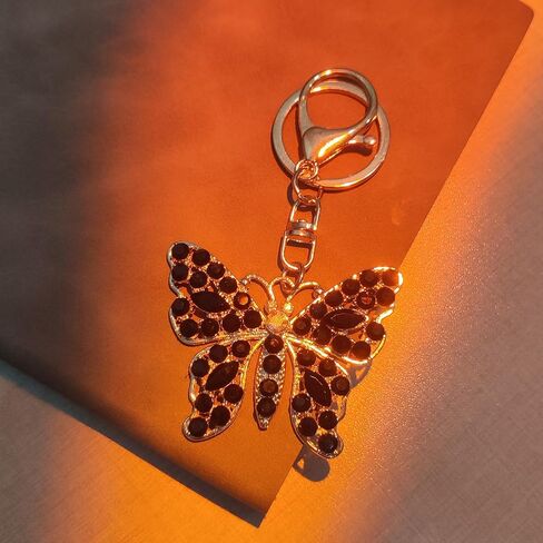 Butterfly Keychain Suitable for The Decoration of Bags Wallets Mobile Phones and Headphones Keyring Decoration in Saudi Arabia