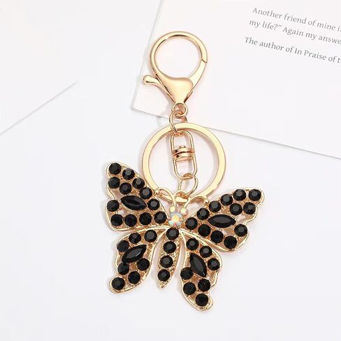 Butterfly Keychain Suitable for The Decoration of Bags Wallets Mobile Phones and Headphones Keyring Decoration in Saudi Arabia