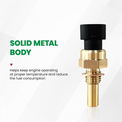 Engine Coolant Temperature Sensor with Mobile Phone Holder，Compatible with Cavalier Cobalt Equinox Express Silverado 1500 2500 HD 3500 Sierra G5 Saturn，Replaces OE# 12608814 213-4333 15326388 19236568 in Saudi Arabia