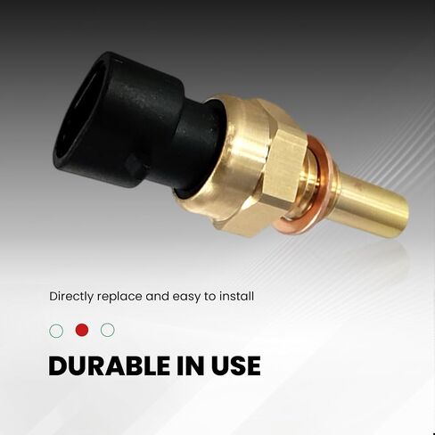 Engine Coolant Temperature Sensor with Mobile Phone Holder，Compatible with Cavalier Cobalt Equinox Express Silverado 1500 2500 HD 3500 Sierra G5 Saturn，Replaces OE# 12608814 213-4333 15326388 19236568 in Saudi Arabia