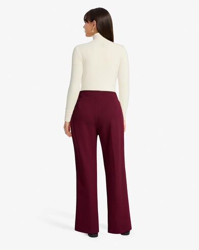 Anne Klein Women's Stretch Pull-on Wide-Leg Pant in Saudi Arabia