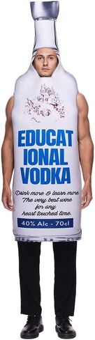EraSpooky Vodka Bottle and Lime Couple's Tunic Costume Funny Halloween Adult Food Party Outfits in Saudi Arabia